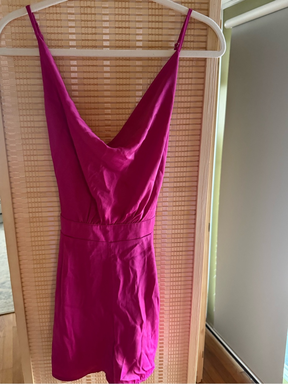 Women’s Fuchsia Slip Dress by